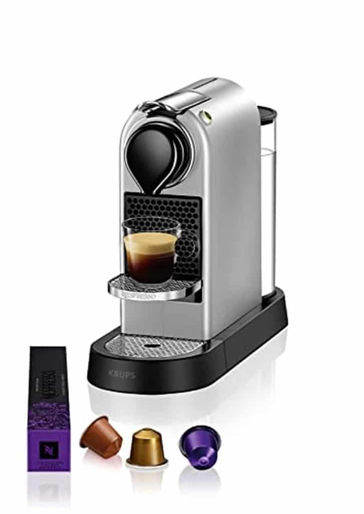 Test de la machine à café Nespresso Krups Citiz YY4118FD argent