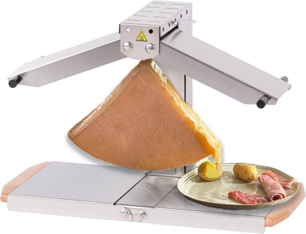 Test de l'appareil à raclette Louis Tellier Brézière Signature Inox