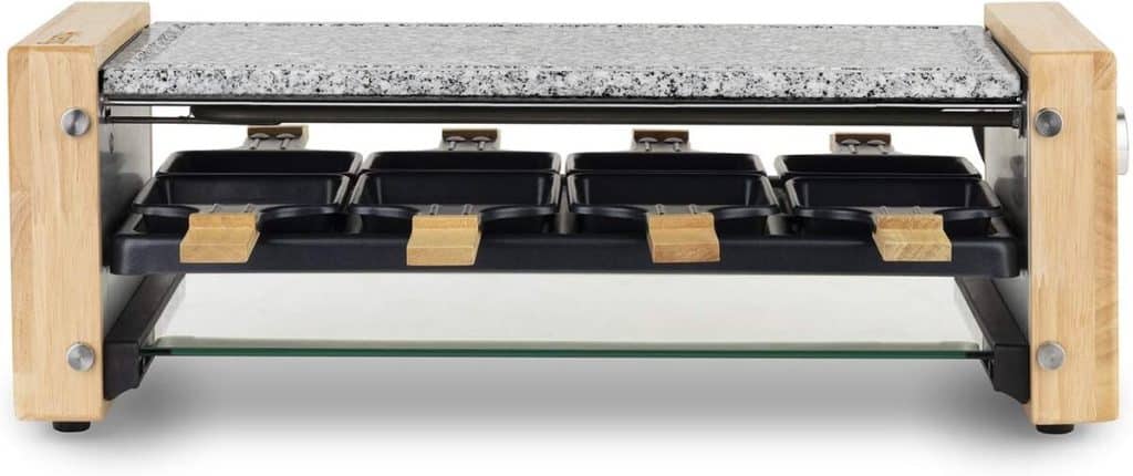 Test de l'appareil à raclette multifonction H.Koenig WOD12 : 1200W de convivialité