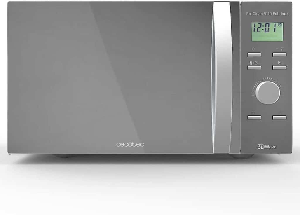 Test du micro-ondes Cecotec ProClean 9110 : puissance et design