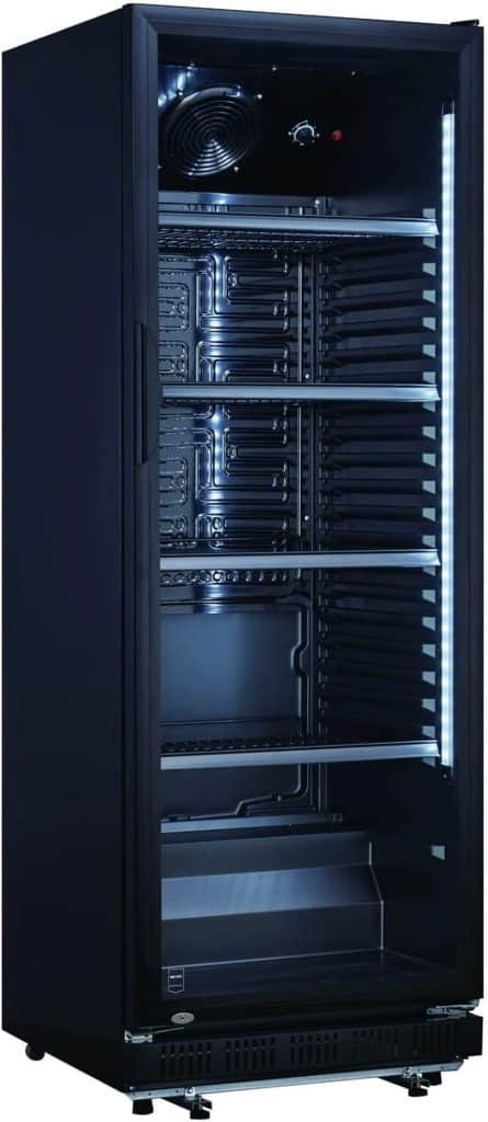 Test du réfrigérateur à boissons METRO Professional GSC2360B, élégance et sécurité