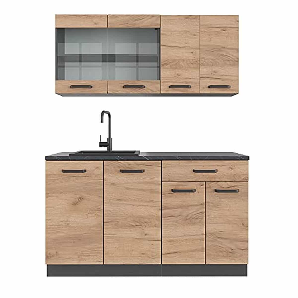 Test Vicco R-Line : cuisine compacte à l'élégance dorée