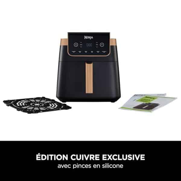 Découvrez la friteuse Ninja Air Fryer MAX PRO : savourez des fritures saines, riches en goût et sans huile. Performance exceptionnelle au rendez-vous  !