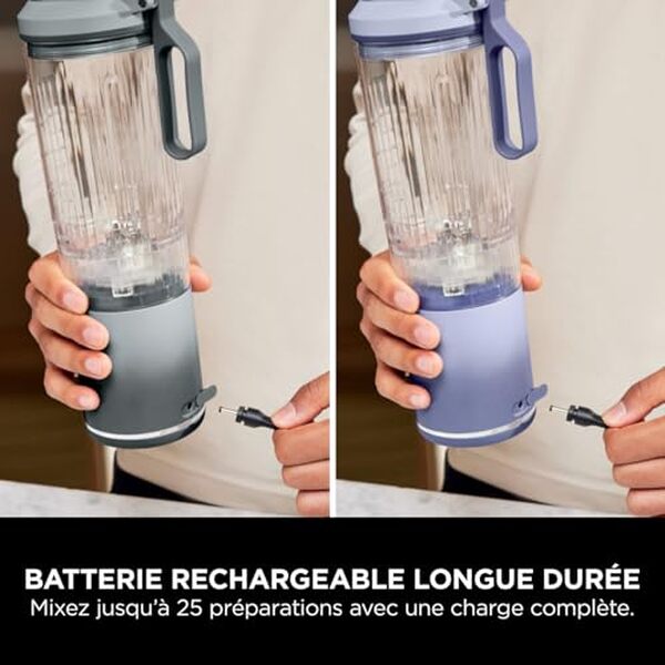 Découvrez notre test approfondi des blenders portables Ninja Blast Max 570 ml : une solution pratique et rechargeable pour des smoothies frais partout où vous allez  !