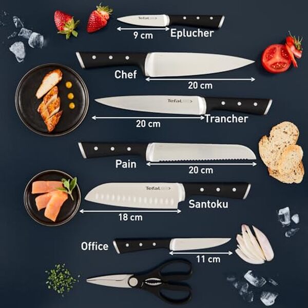 Découvrez notre test approfondi du bloc couteaux Tefal Ice Force 8 pièces : acier allemand, performance et fiabilité à haute durabilité au rendez-vous