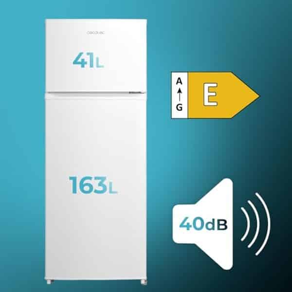 Découvrez notre avis sur le réfrigérateur Cecotec Bolero CoolMarket 204L, un appareil silencieux et économique alliant performance et technologie.