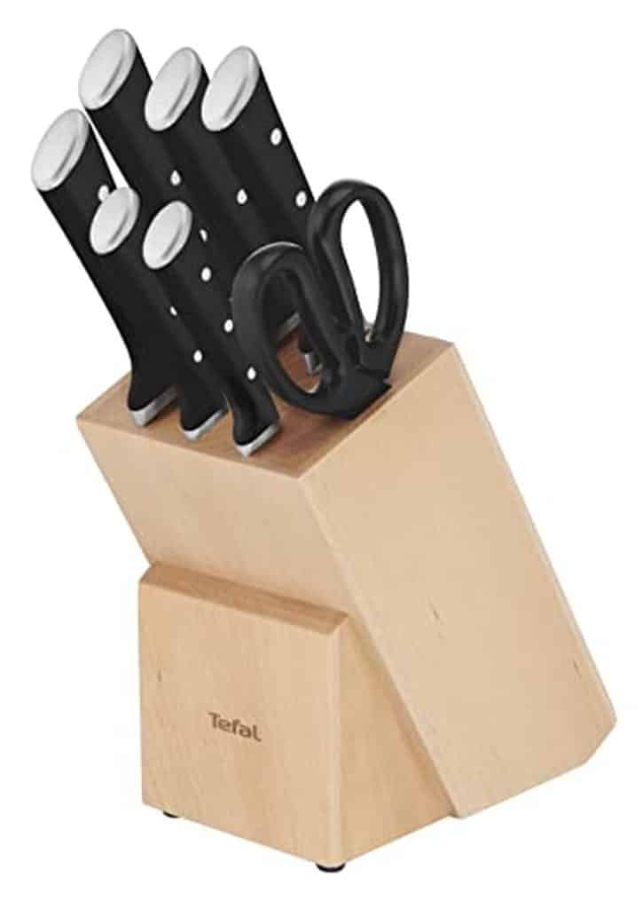 Test du bloc couteaux Tefal Ice Force 8 pièces : acier allemand haute performance