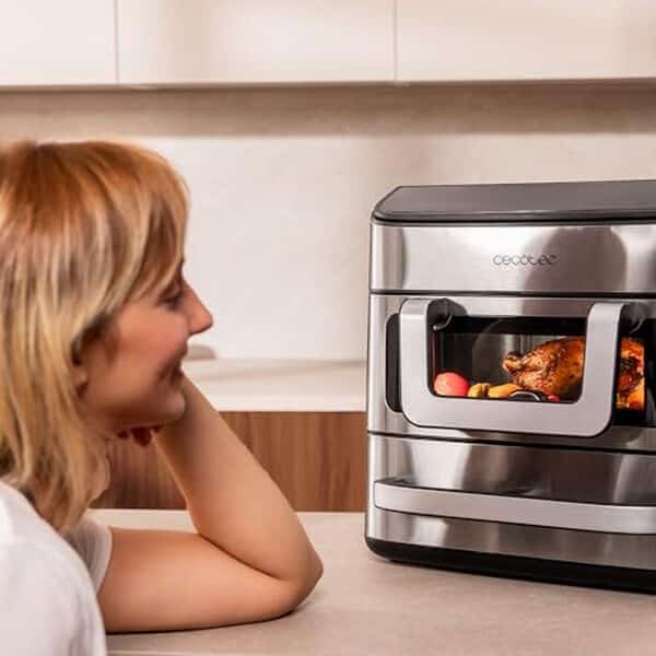 Découvrez notre test détaillé de la friteuse à air Cecotec Cecofry FoodCourt 18000 4Pizza+ et évaluez ses performances, caractéristiques et avantages pour une cuisine saine et savoureuse.