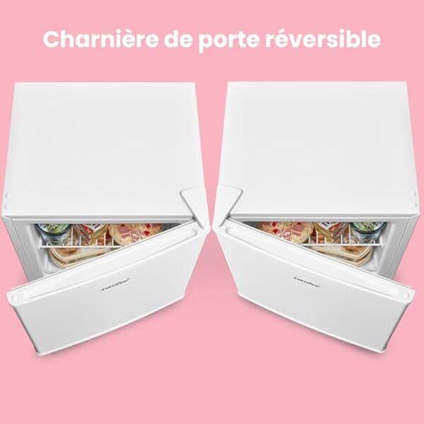 Découvrez le réfrigérateur Comfee' RCD93WH2(E) : un modèle compact et silencieux idéal pour les petits espaces. Explorez ses caractéristiques et performances dans notre test détaillé.
