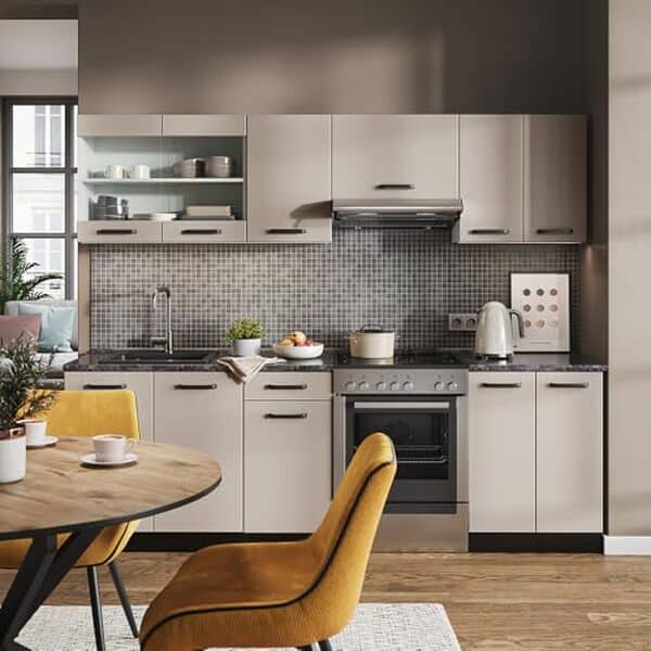 Découvrez la cuisine Vicco R-Line 240 cm : test complet sur design, fonctionnalités et qualité. Évaluation détaillée pour embellir votre espace culinaire.