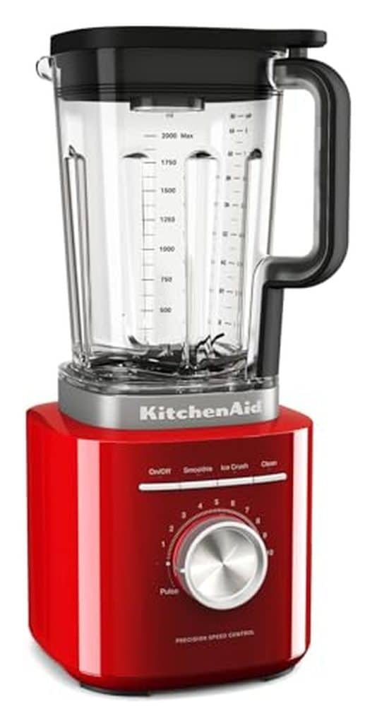 Test du blender puissant KitchenAid 5KSB2073EER rouge empire