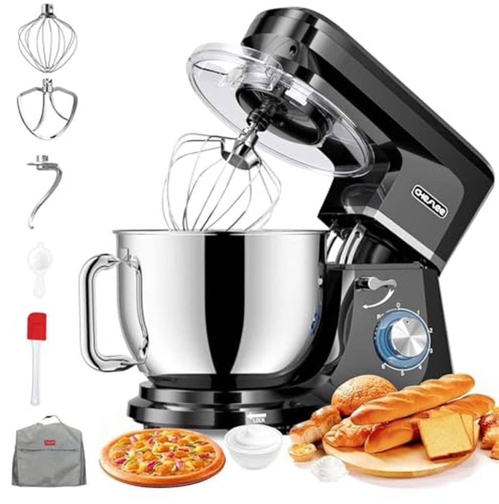 Test du robot pâtissier Cheflee 2000W : puissance et fonctionnalités en cuisine