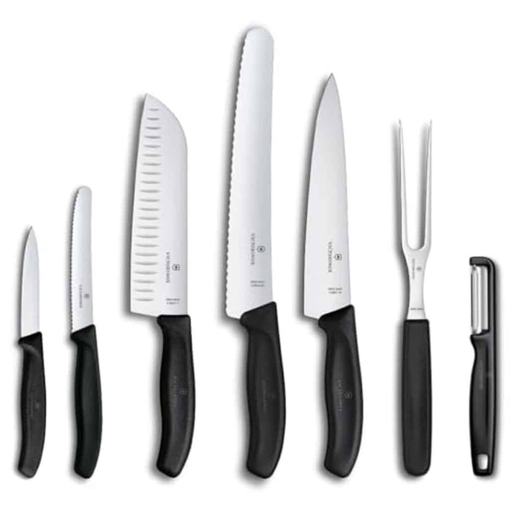 Test du set de couteaux Victorinox Swiss Classic : 7 pièces professionnelles