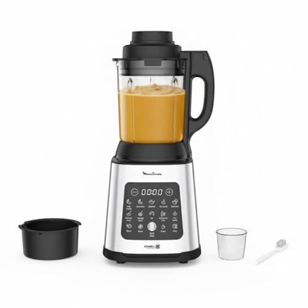 Test : moulinex perfectmix cook LM83SD10, le blender chauffant polyvalent