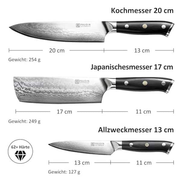 Découvrez notre test complet de l'ensemble de couteaux Damas 3 pièces de la marque Paudin et évaluez leur performance, design et rapport qualité-prix pour une cuisine raffinée.
