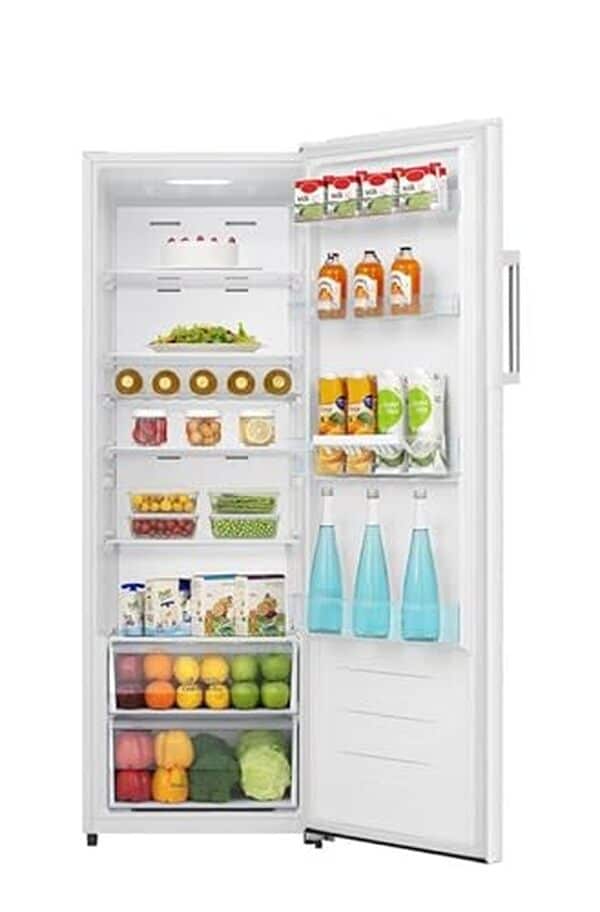 Découvrez notre test complet du réfrigérateur FrigeluX RANF322BE 322L blanc : performances, design et consommation énergétique passés au crible
