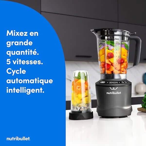 Découvrez notre analyse détaillée du blender Nutribullet NBF550DG, évaluant sa puissance, son efficacité et sa facilité d'utilisation pour des smoothies parfaits.