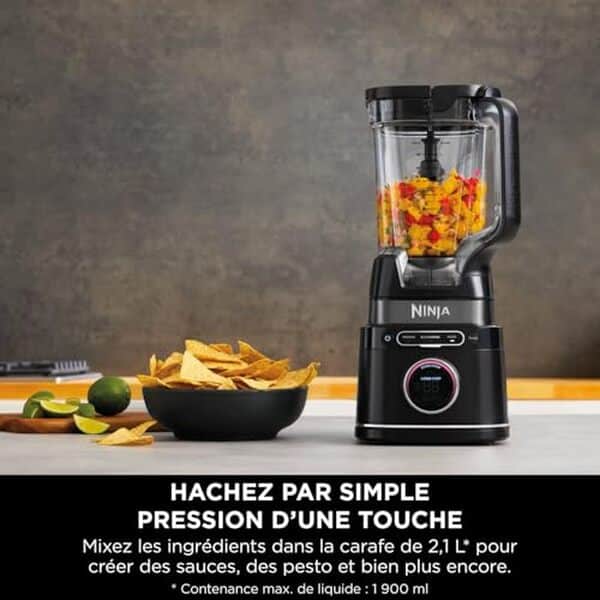 Découvrez notre test complet du ninja Detect TB301EU : mixeur 1200W alliant puissance et efficacité pour préparer vos plats préférés facilement et rapidement.