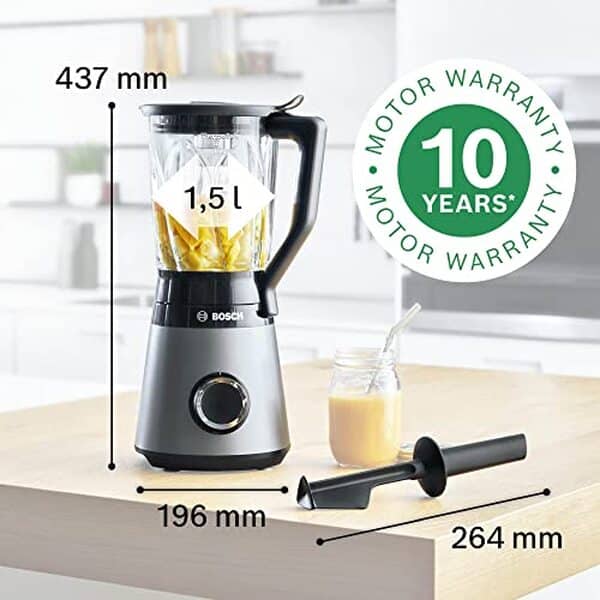 Découvrez notre test complet du blender Bosch MMB6172SN 1200 W : un appareil performant pour des smoothies onctueux et des soupes crémeuses. Profitez de sa puissance et de sa polyvalence pour des préparations réussies.