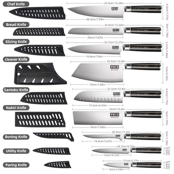 Découvrez notre test complet du set de couteaux MDHAND en acier inoxydable. Qualité, durabilité et performance : tous les détails pour bien choisir votre batterie de cuisine. 