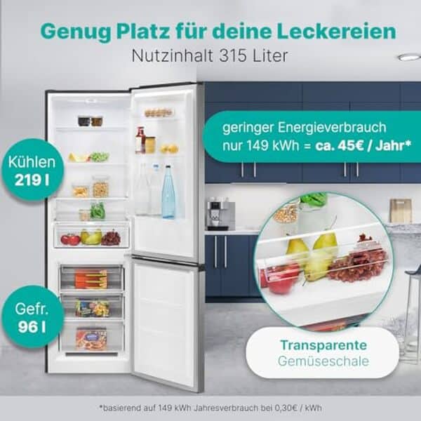 Découvrez notre test détaillé du réfrigérateur-congélateur Bomann KG7357-Inox 315L : performances, consommation énergétique et verdict final. 