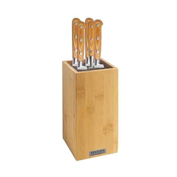 Découvrez notre test complet du bloc couteaux Sabatier Trompette essentiel : qualité, design et performance de ce set de couteaux de cuisine professionnel. 