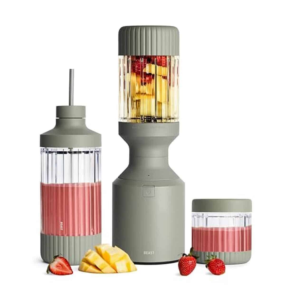 Test : beast Blender smoothie 1200W et ses 3 bouteilles portables
