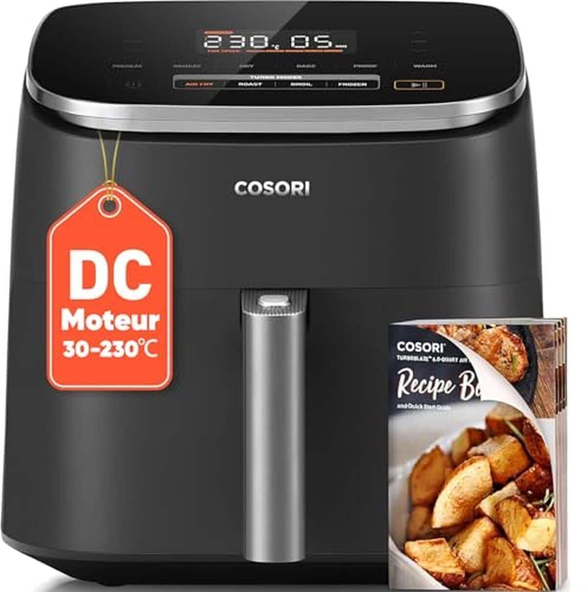 Test : cosori air fryer 9 en 1 turboblaze, performance friteuse à air 6L