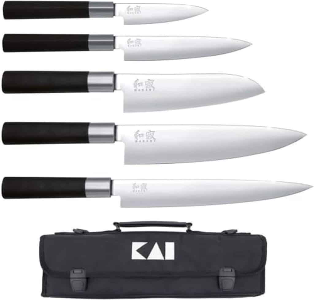 Test : couteaux Kai Wasabi Black Europeset 6 pièces