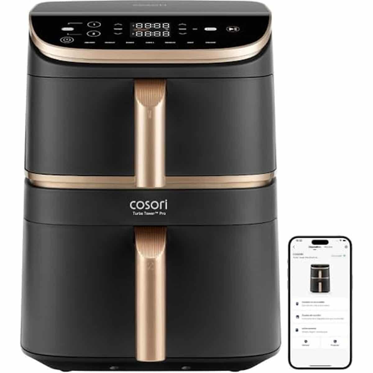 Test de la friteuse à air Cosori Turbo Tower 10, 8 L