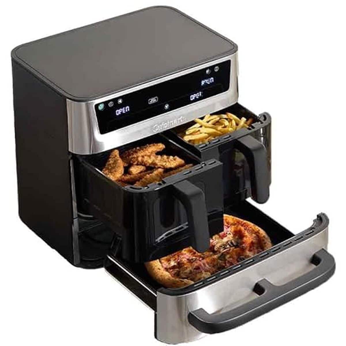 Test du Cuisinart Tri Zone : air fryer et four 13, 6 L sans PFAS, 9 fonctions