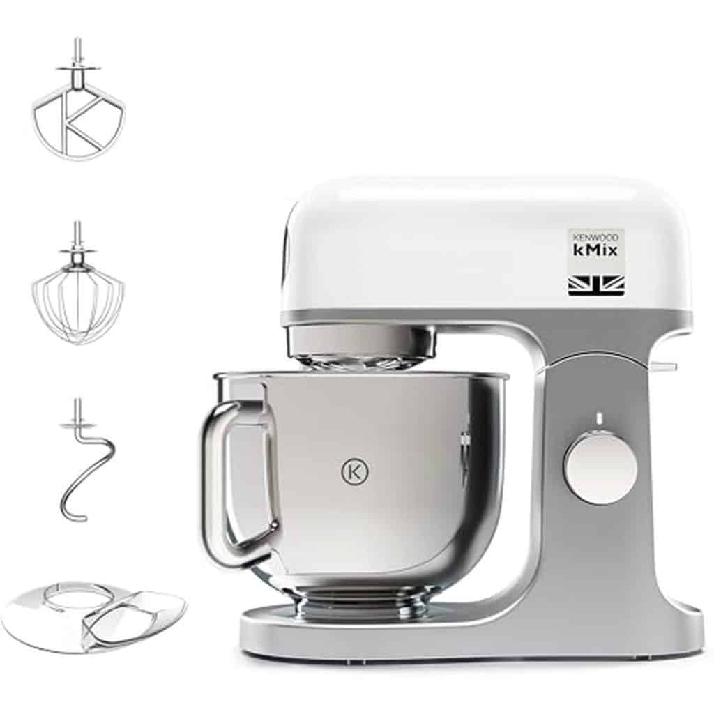Test du robot pâtissier Kenwood KMX750WH : puissance et capacité