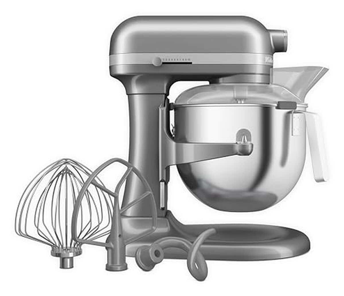 Test du robot pâtissier kitchenaid heavy duty 6, 6l - gris argent