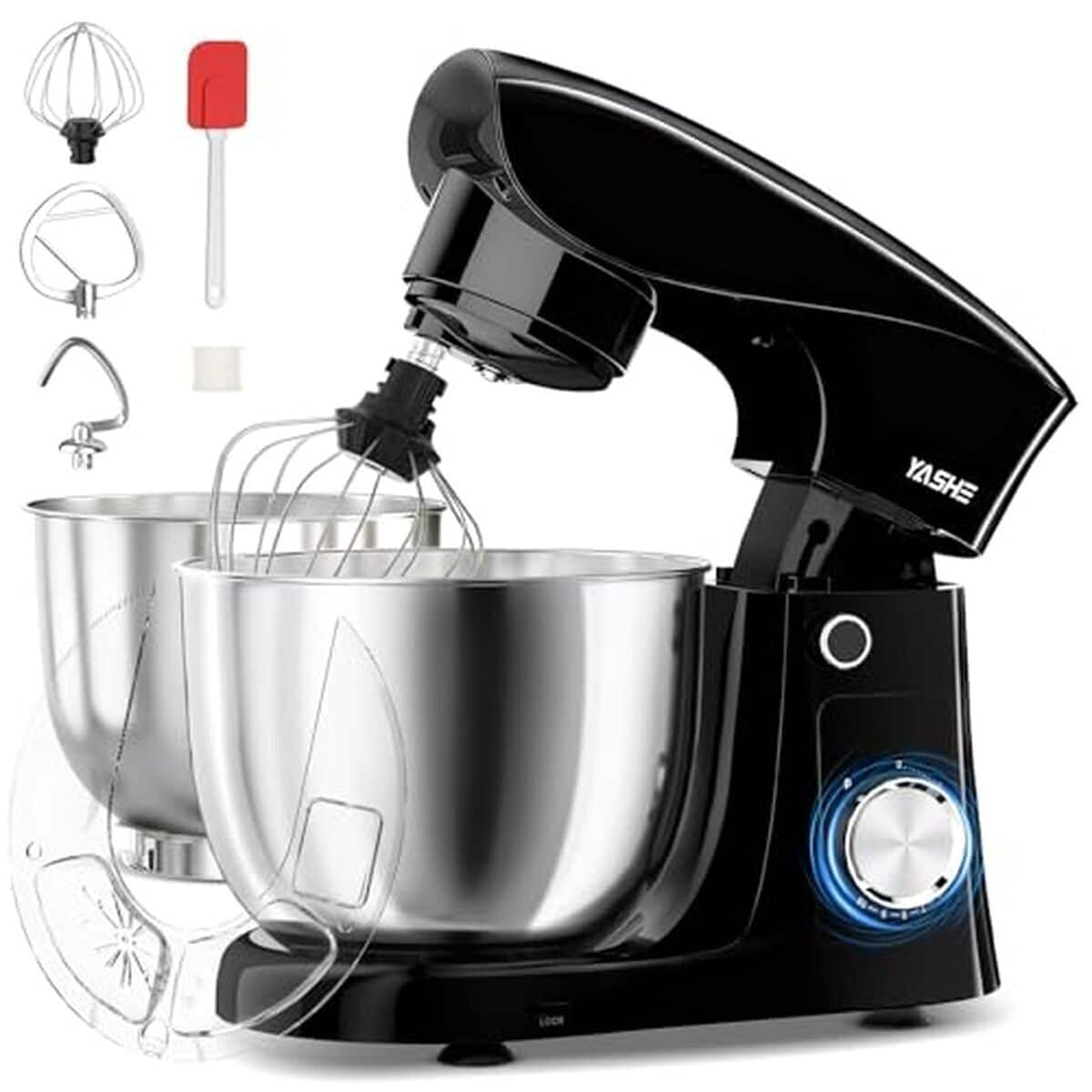 Test : robot pâtissier YASHE 1500W, multifonctions et efficacité