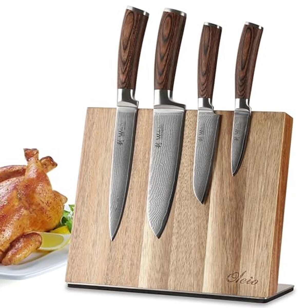 Test Wakoli Edib : set de couteaux en damas pro